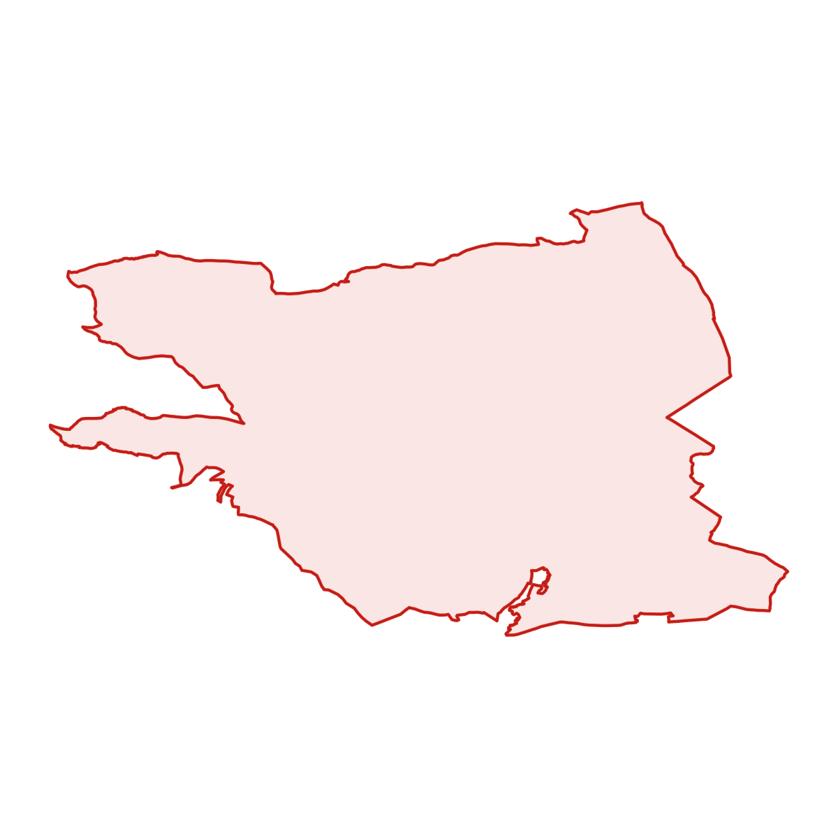 Map of AD MEP Česká Třebová with municipalities
