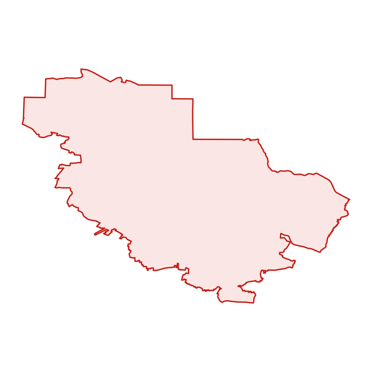 Mapa okresu SO ORP Holice s obcemi