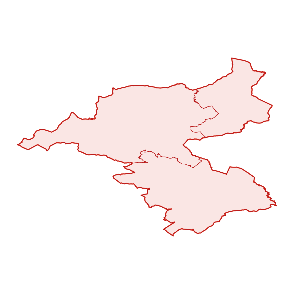 Map of AD MEP Krnov with municipalities