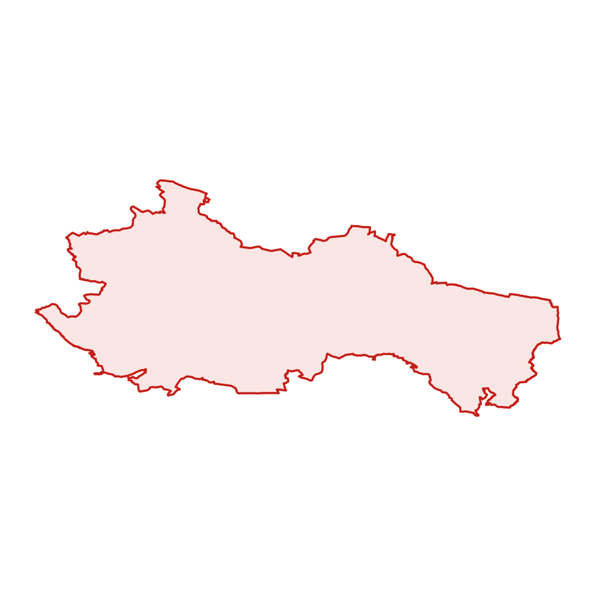 Mapa okresu SO ORP Nová Paka s obcemi
