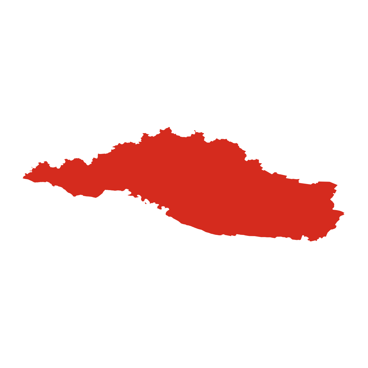 Obrys okresu SO ORP Znojmo