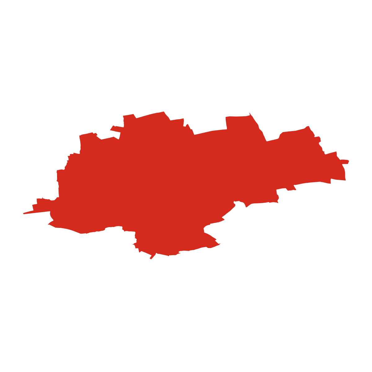 Obrys okresu SO Praha 15